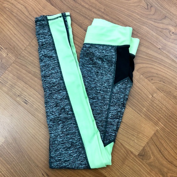 Fit & Famous Lime Green and Blk/gray Pants Sz S - Picture 3 of 8